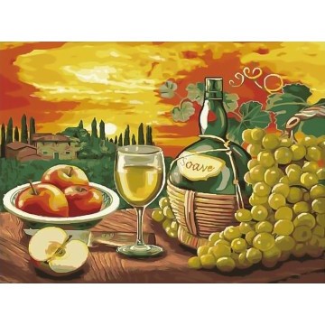 Набір алмазної мозаїки 30х40 Чудовий натюрморт ST425