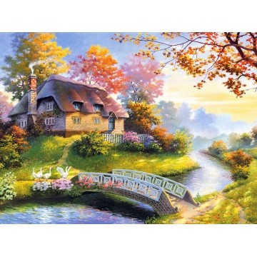 Набір алмазної мозаїки 20х30 Чарівний краєвид DT713