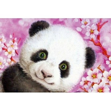 Алмазна мозаїка Панда 20х30 DT725