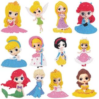 Алмазна мозаїка стікери Генроїні мультфільмів