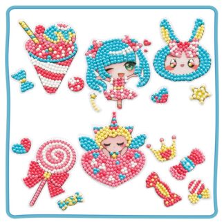 Алмазна мозаїка наклейки Солодке дитинство