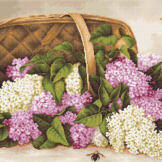 Набір для вишивання хрестиком B501 Кошик бузку (9248825)
