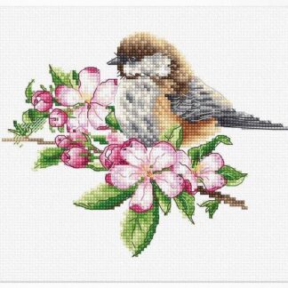 Набір для вишивання хрестиком B1194 Синиця на гілці (B1194)