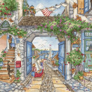 Набір для вишивання хрестиком Leti 8004 До гавані 35x31 см (10507278)