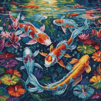 Набір для вишивання хрестиком Акваріум (BU5030)