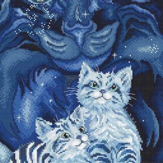 Набір для вишивання хрестиком Бажання на зірку (L8064)