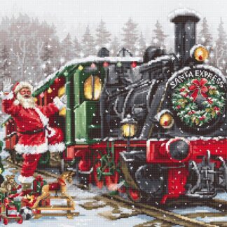 Набір для вишивання хрестиком B2397 Santa`s Express (B2397)