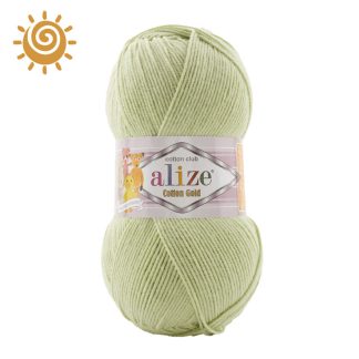 Alize Cotton Gold 103, колір св.салатовий
