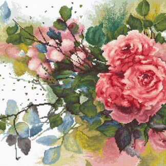 Набір для вишивання хрестиком B2383 Червоні рози (B2383)