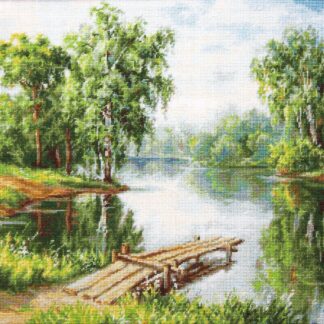 Набір для вишивання хрестиком B548 Кльове місце (B548)