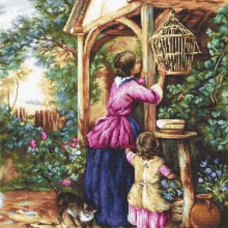 Набір для вишивання хрестиком G583 Пташина клітка гобелен