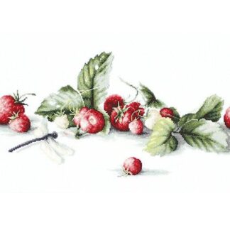 Набір для вишивання хрестиком B2254 Етюд із полуницею(B2254)