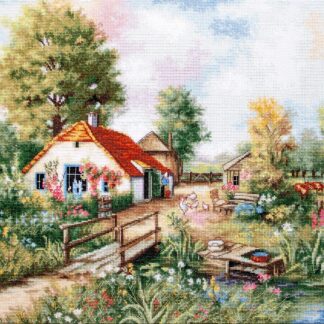 Набір для вишивання хрестиком BU4011 Сільський пейзаж (BU4011)