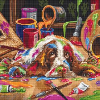 Набір для вишивання хрестом B2415 Цуценя Пікассо (9297999)