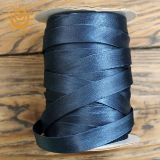 Коса бейка 12 мм, чорнильного кольору