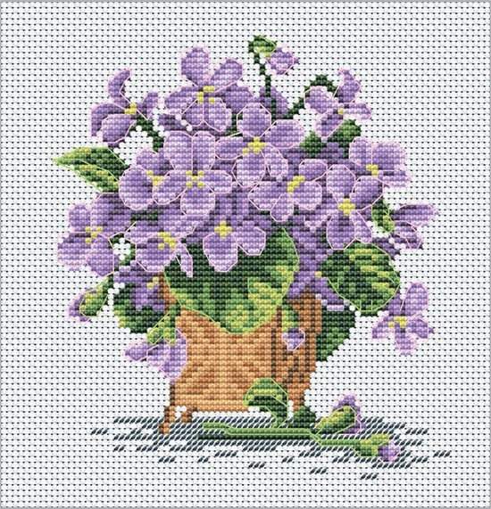 Набір для вишивання нитками M-0248