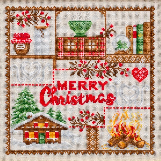 Набір для вишивання нитками M-0257