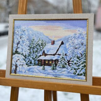М-0281 "Магія зими" (набір для вишивання муліне ДМС) 32x23см