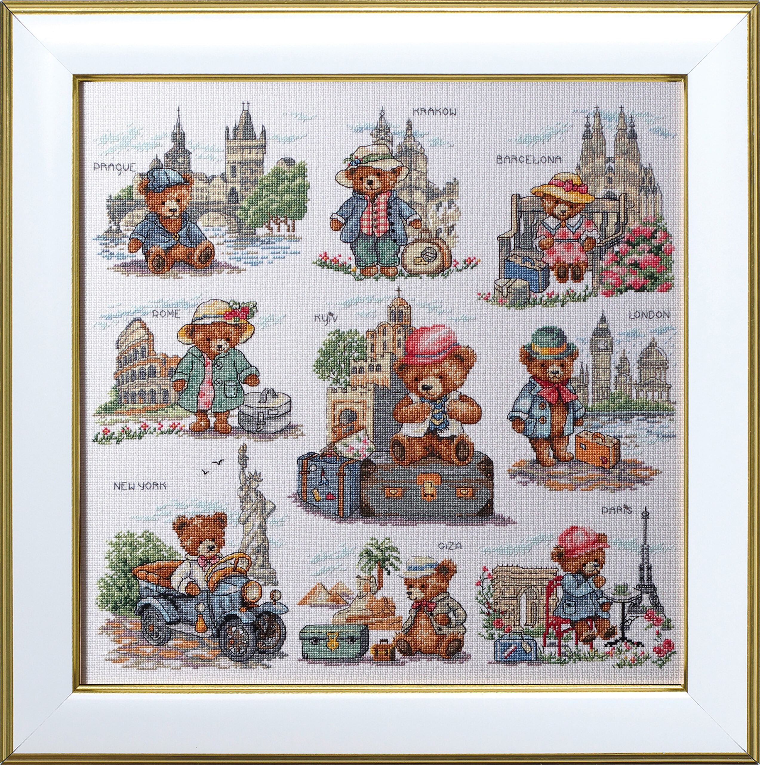 Набір для вишивання нитками M-0302