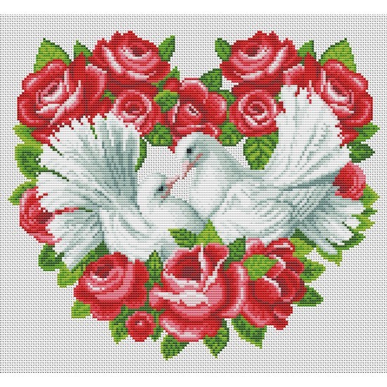 Набір для вишивання нитками M-0669