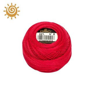 Нитка DMC Pearl Cotton 321 #8