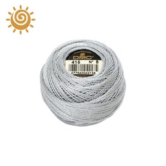 Нитка DMC Pearl Cotton 415 #8