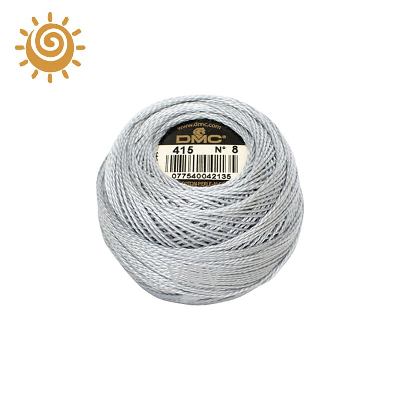 Нитка DMC Pearl Cotton 415 #8