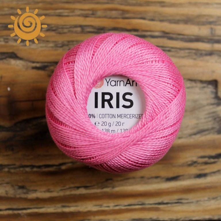 YarnArt Iris 915, колір рожевий