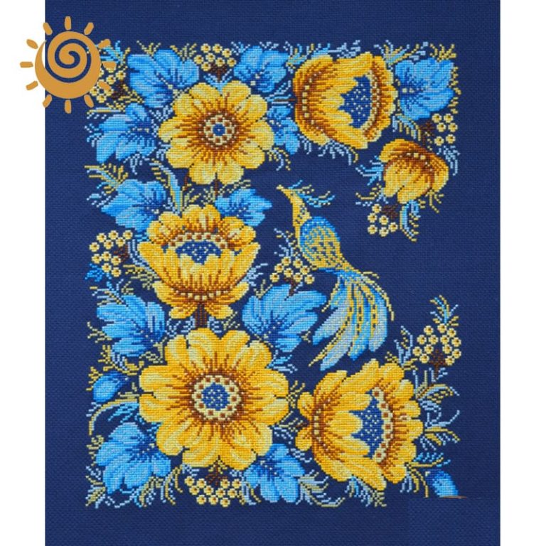 Набір для вишивки нитками Перемога України