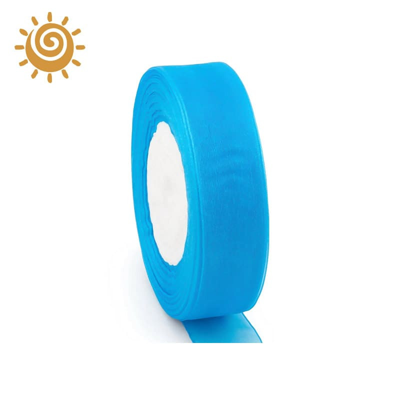 Стрічка органза, ширина 25 мм, колір блакитний