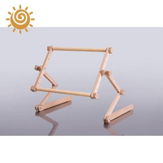 Дерев'яний станок Снігур з дерев'яними гобеленовими п'яльцями 40х56 см.