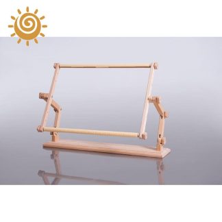 Дерев'яний станок "Пелікан" з гобеленовими п'яльцями розміру 30х40 см