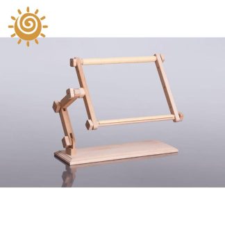 Дерев'яний станок "Пінгвін" з гобеленовими п'яльцями розміру 30х40 см