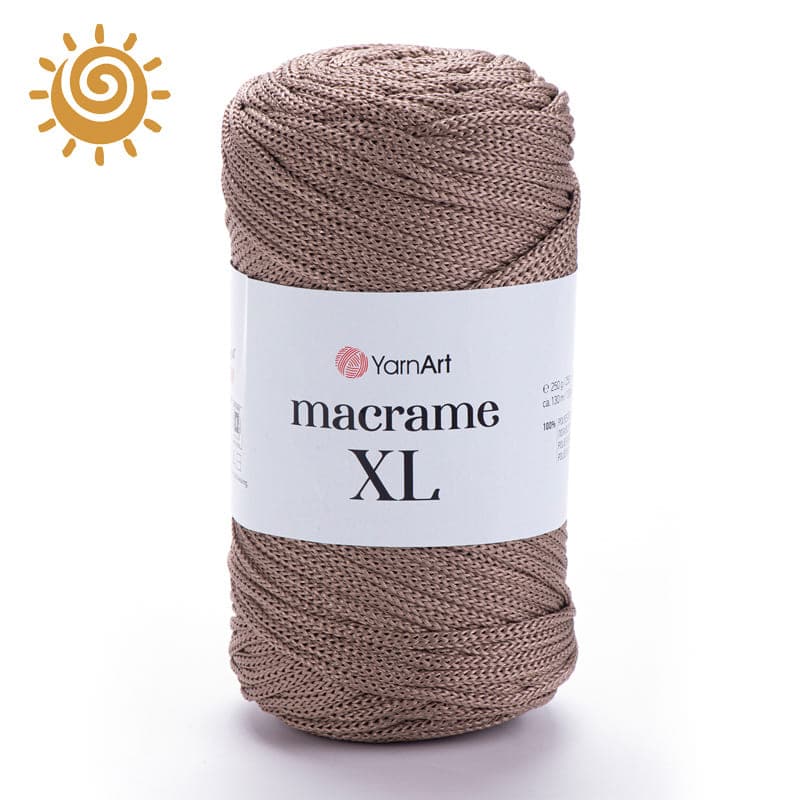 YarnArt Macrame XL 170, колір моко